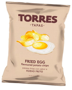 Torres Potato Chips Fried Egg Flavoured 125g | Distributed By ...